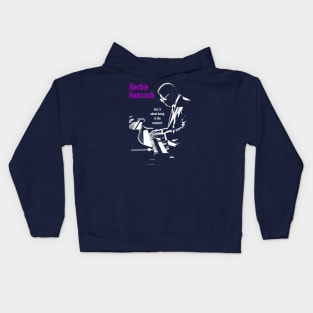 Herbie Hancock Silhouette Kids Hoodie